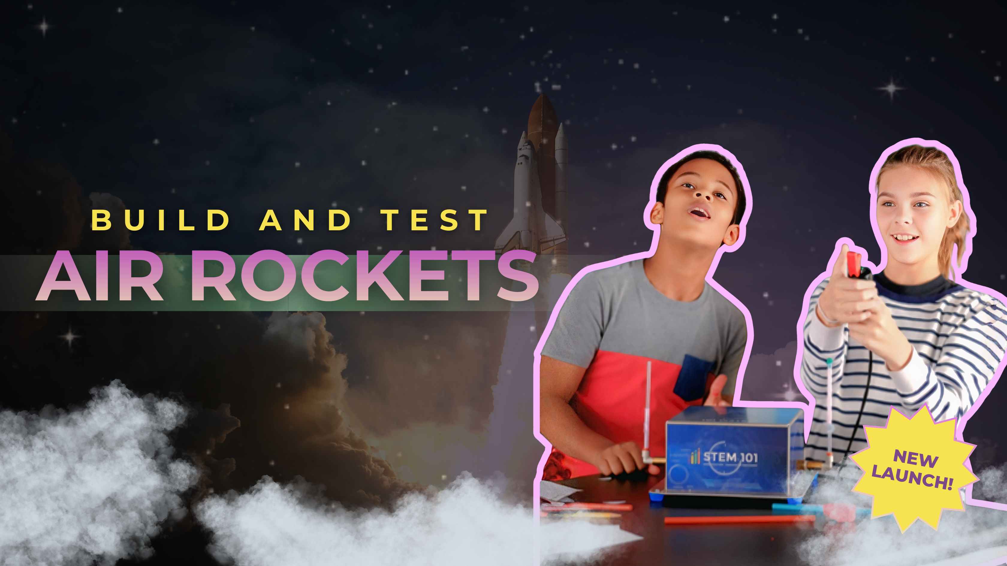 Sparking Curiosity: Build & Test Air Rockets Kit 🚀