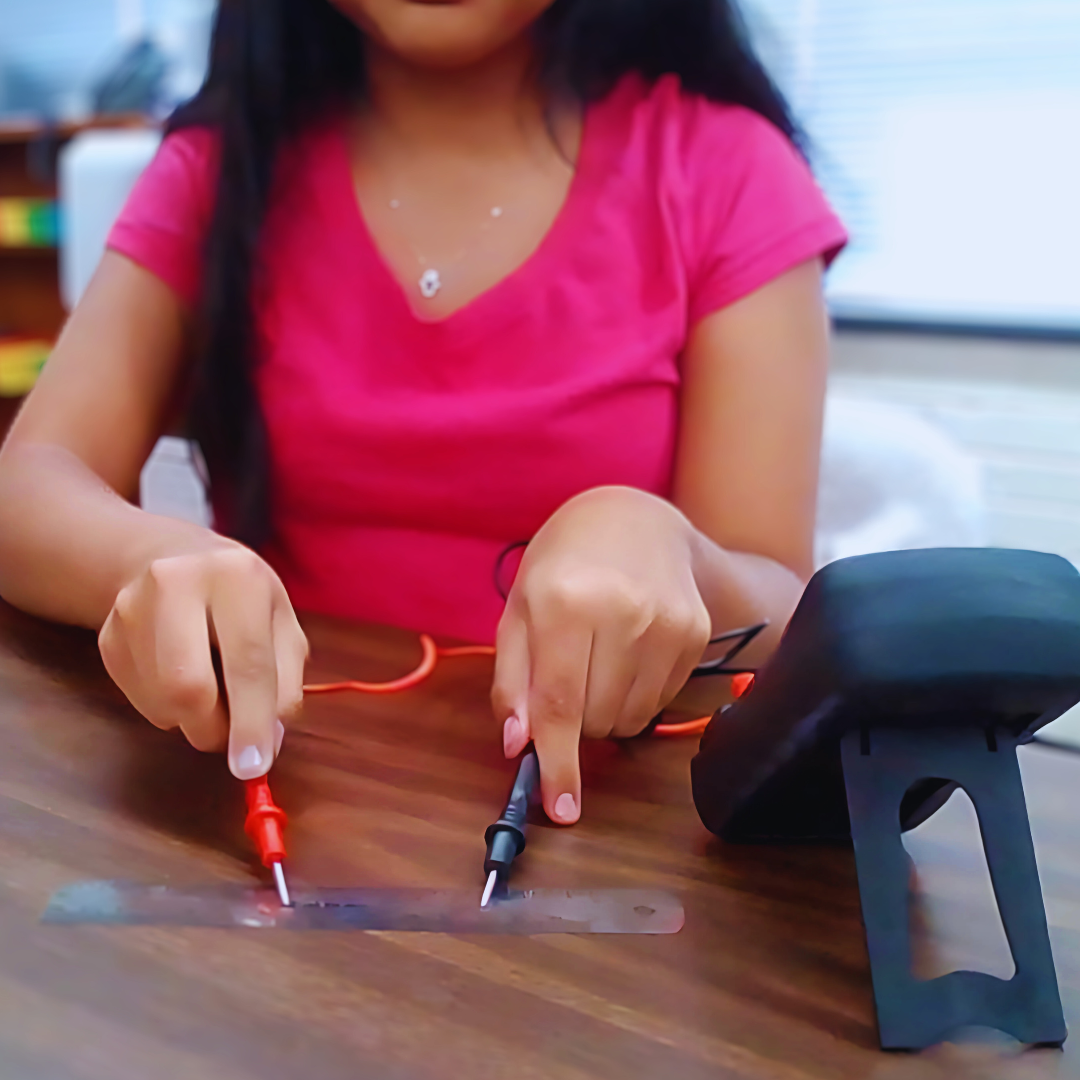 Activity In Classroom Using Multimeter Measurement Kit