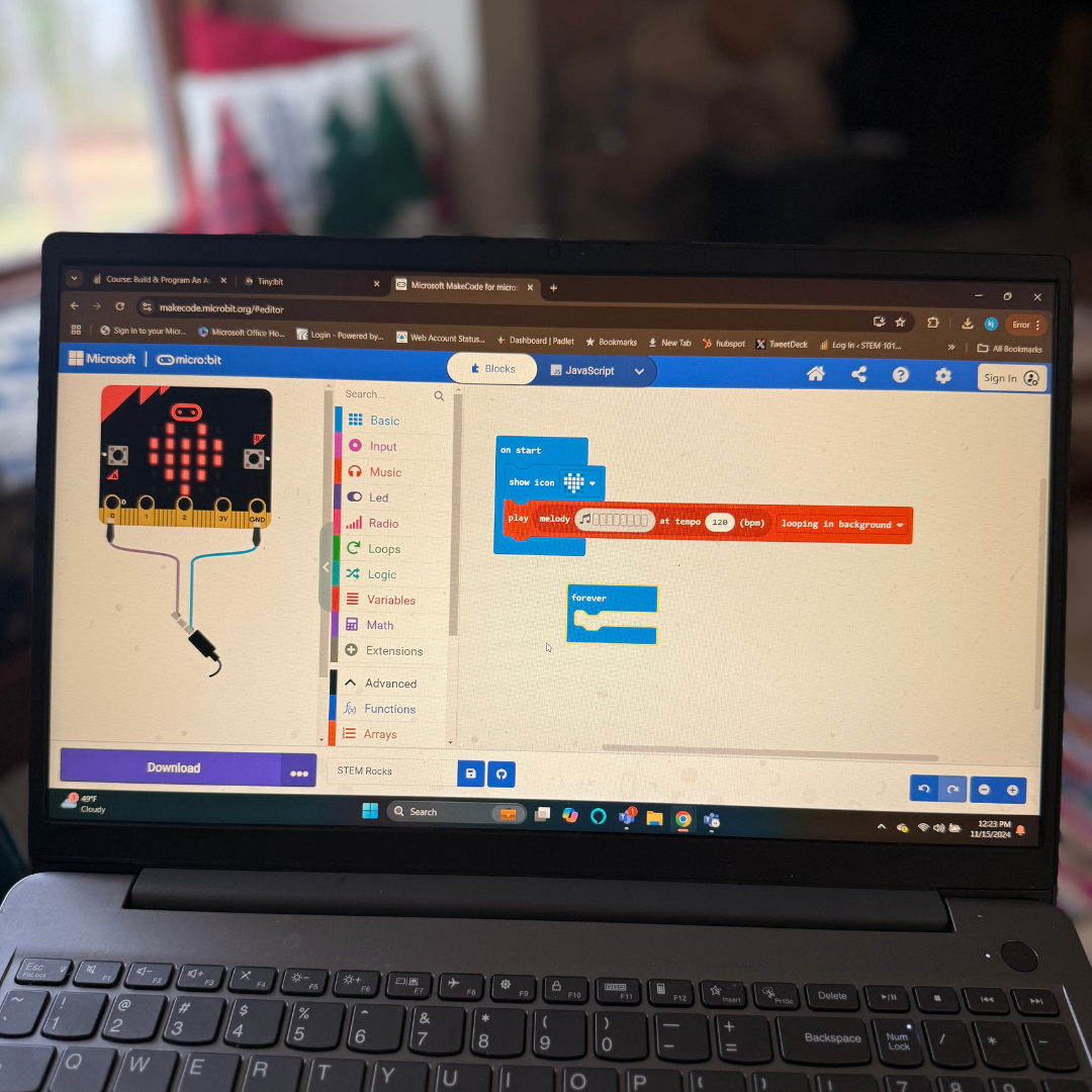 Kids assemble an autonomous vehicle from a STEM project, exploring robotics and engineering skills.
