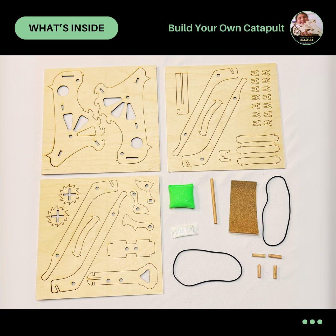 Catapult STEM project components