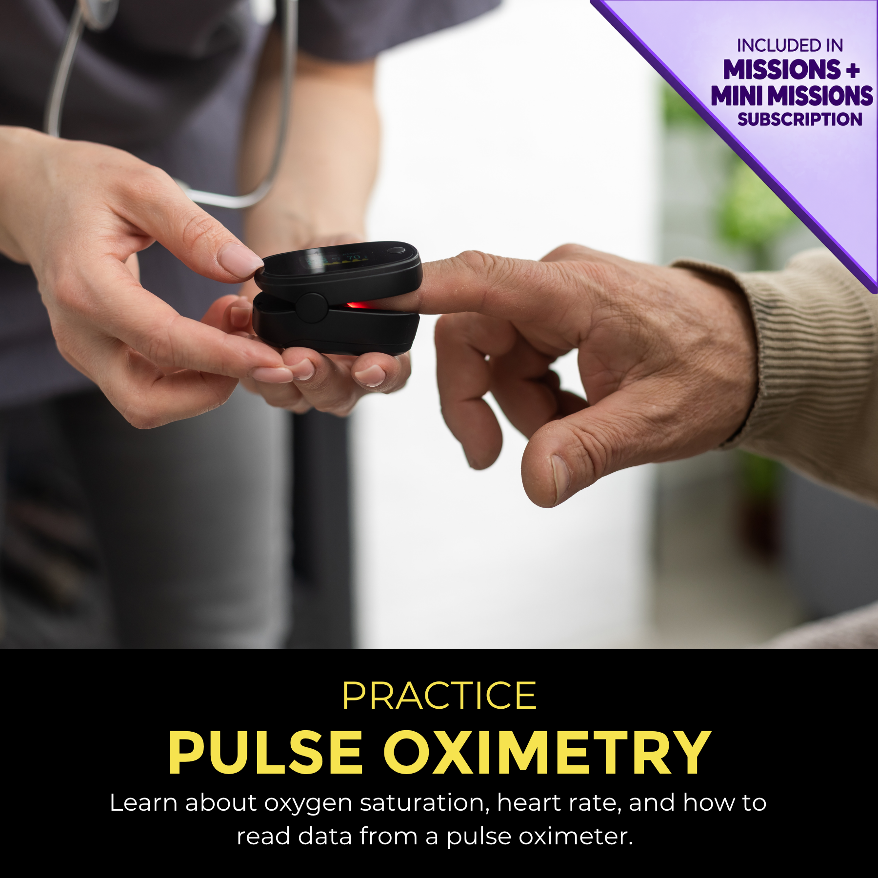 Practical Pulse Measurement Practice Pulse Oximetry | STEM Projects for Kids