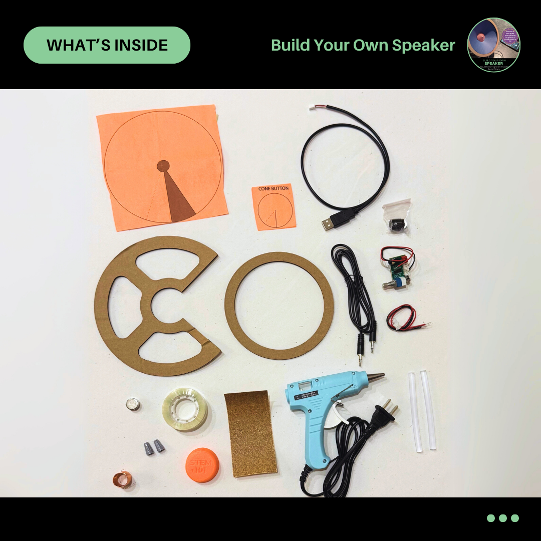 Speaker Science kit Components